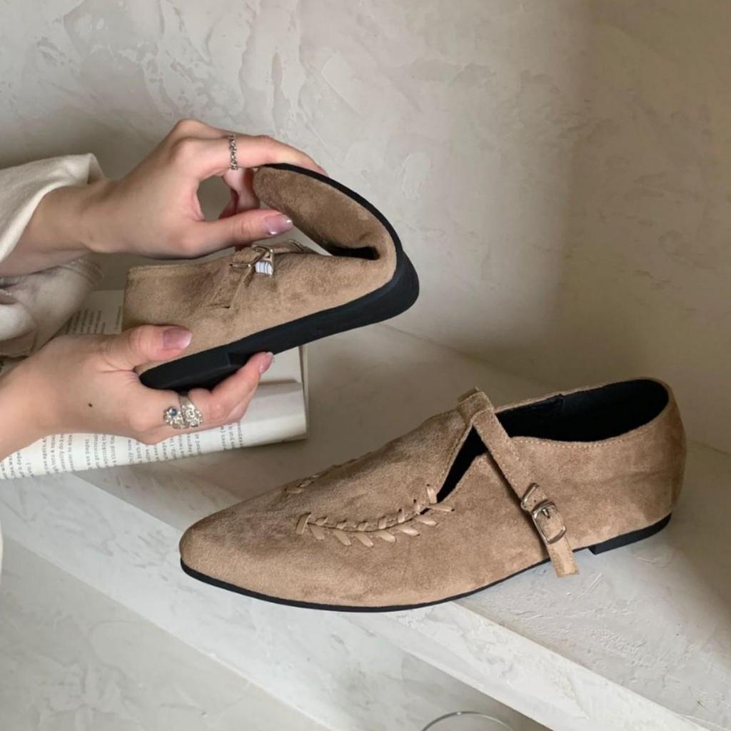 2025 Retro Minimalist Mary Jane Women's Shoes: Spring/Autumn Light Luxury.