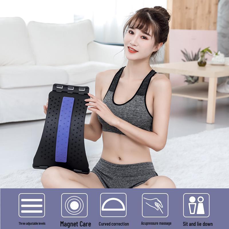 Lumbar Relaxer: Back Stretcher & Massager for Posture Support