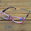 Ladies Small Purple Frame TR90 Light Weight Flexible Retro Handcrafted Eyeglasses Reading Glasses +0.75 +1 +1.25 +1.5 +1.75To +4