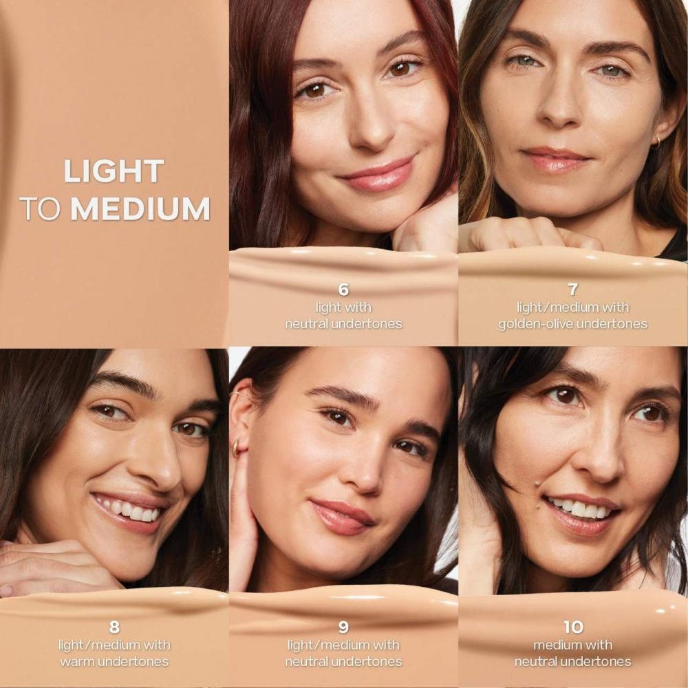 Saie Slip Tint Radiant All Over Concealer With Niacinamide 0.17 Oz 8 Light Medium With Warm Undertones