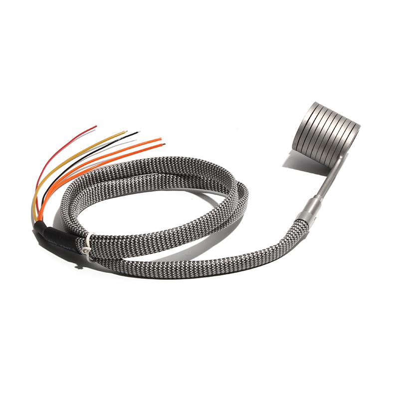 LJXH 220V Injection Molding Machine Hot Runner Heating Coil Spring Heater 3x3mm Nozzle Dedicated with K Thermocouple 1PC