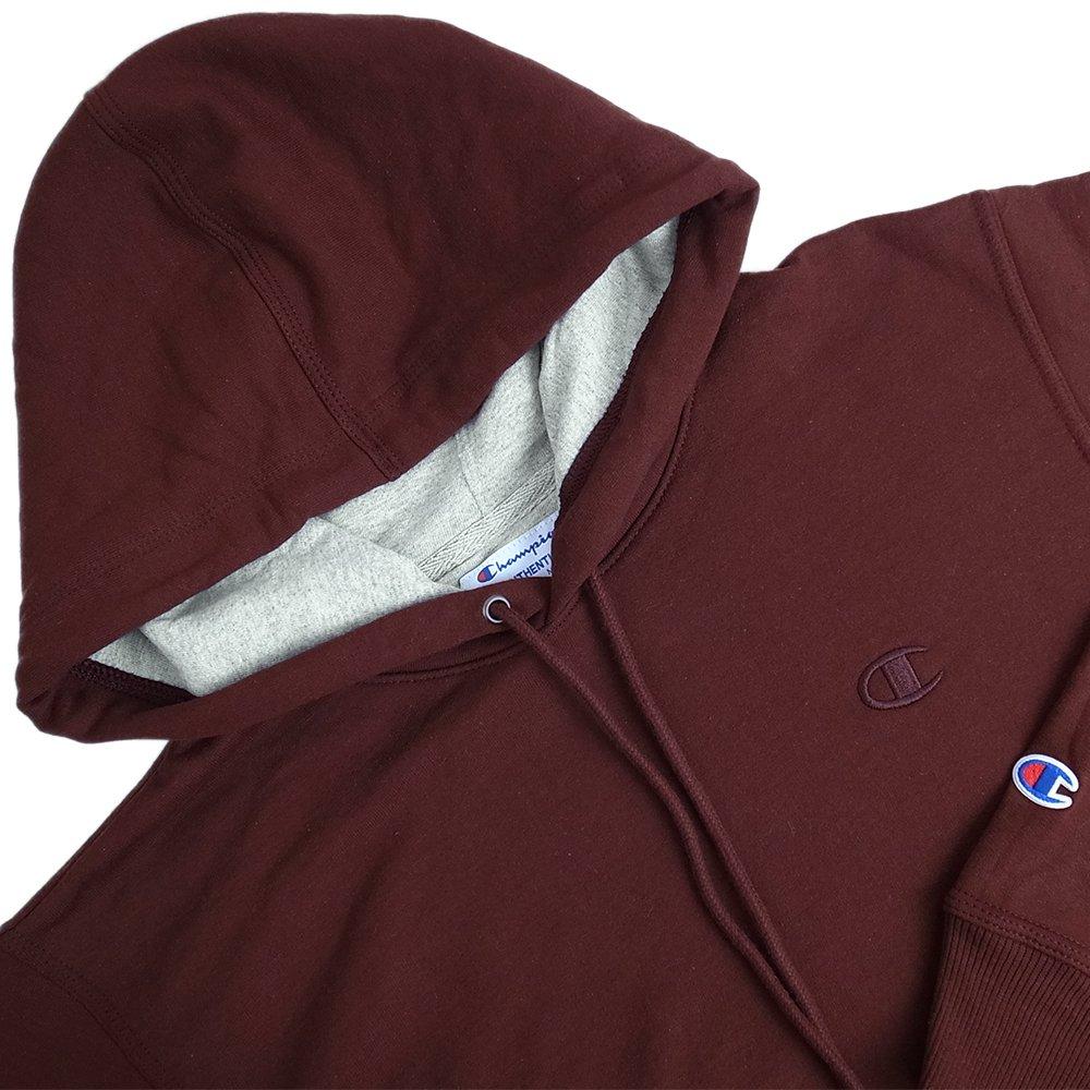 Champion Powerblend Pullover Sweat Powerblend Fleece Pullover S0889 Hoodie, Hoodie, (XL, Maroon) [Used]