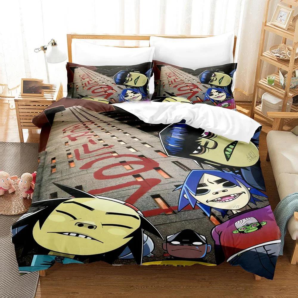 3D Printed Music Bedding Set Duvet Cover Bedroom Quilt King Size Duvet Cover Home Textile 2/3 Pieces