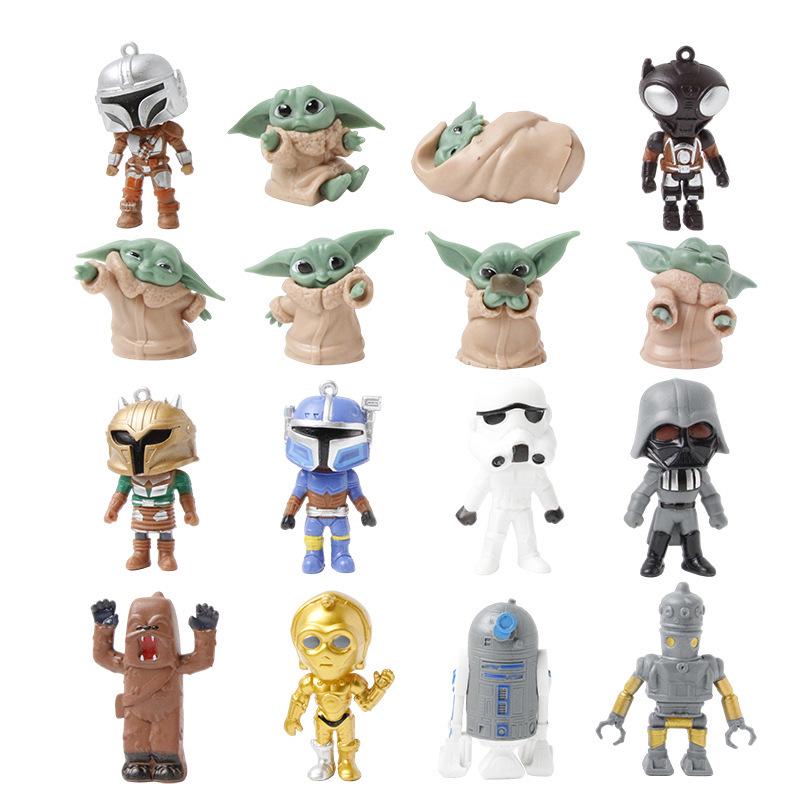 Star Wars Ep VI: Yoda Q-version Warrior Figure Ornament