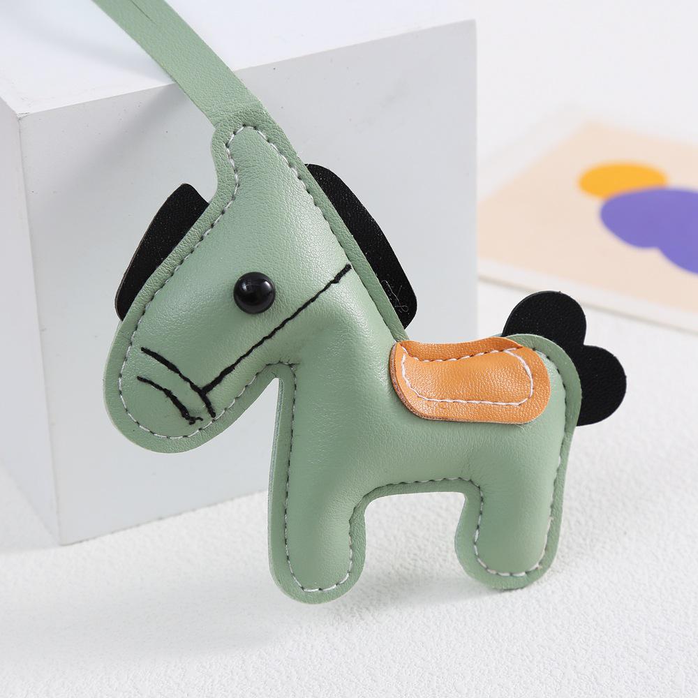 Новый Стильный Кожаный Рюкзак для Куклы Брелок-Подвеска 10cm