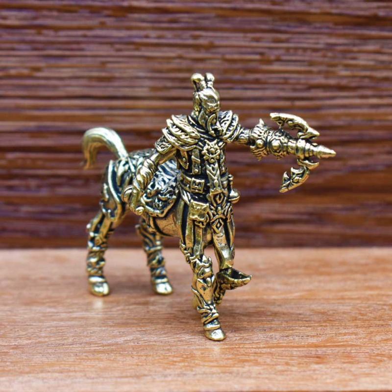 Brass Material - Centaur Horse Tail Ornament Craftwork Sagittarius Cross-border Office Decoration