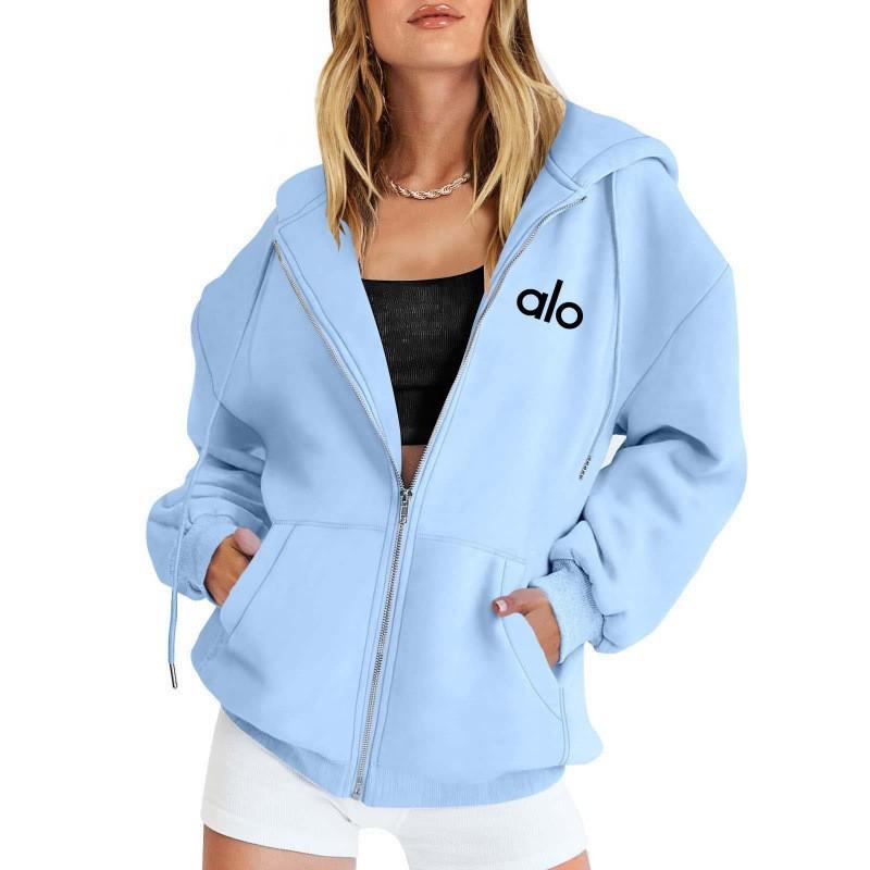 Modische Persönlichkeit Blume Reißverschluss Hoodie Locker Freizeitkleidung Langarm Kapuzen-Strickjacke