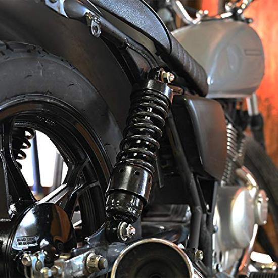 Black Lowering Rear Shock Absorber for Honda Rebel Short 265mm 250, Suspension,