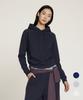 Button Seoul [Womens] Semi-Crop Basic Raglan Hoodie (3 Colors)