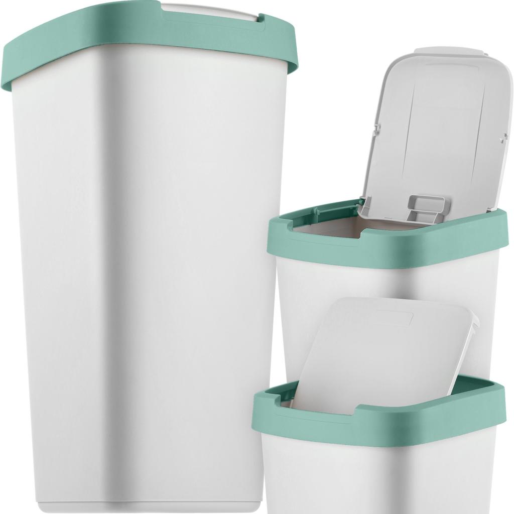 KADAX Trash Can 25L Container for Waste Segregation Bucket Dustbin
