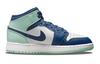 Jordan 1 Mid Blue Mint - 554725-413 Youth style