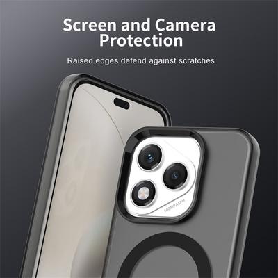 Magnetický kryt pro Honor 400 Lite Magsafe Bezdrátové nabíjení Kryt Honor 400 Lite Matný TPU Ochranný kryt na telefon Honor 400 Lite