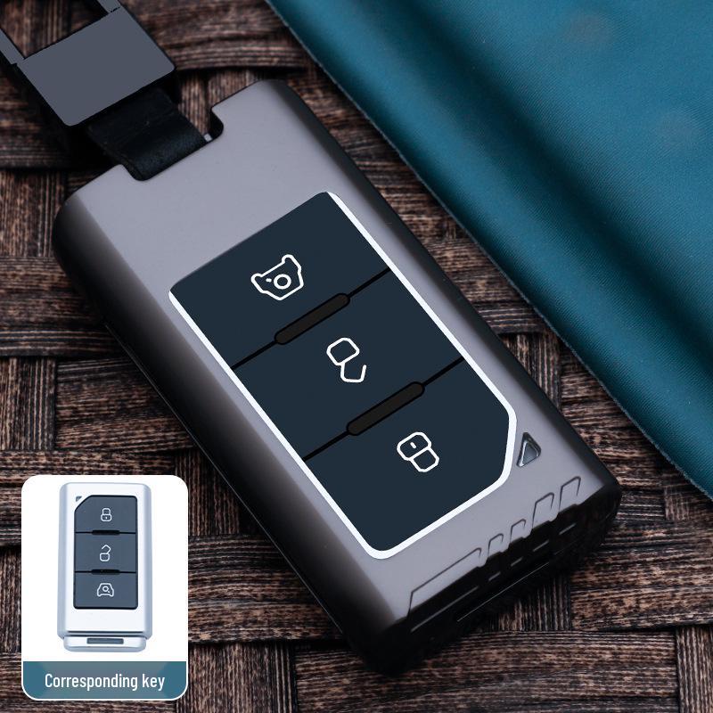

Beijing Auto 212 T01 Key Case: Beiqi 212 Car Metal Remote Control Protector.
