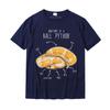 Anatomy Of An Albino Ball Python Funny Reptile Snake Lover TShirt Fashionable Male T Shirt Casual T Shirts Cotton Normal