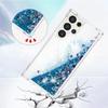 Compatible with Samsung Galaxy S24 Ultra Liquid Case Glitter Cute Clear Phone Case Shiny Quicksand Shockproof Protective Soft TPU Girly Women Case