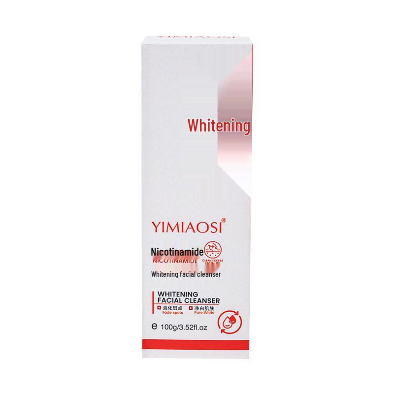 YIMIAOSI Niacinamide Facial Cleanser 100g: Gentle Oil Control, Hydrating, Moisturizing, Whitening Face Wash Niacinamide Whitening Cleanser