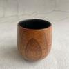 Taza de Cerveza y Taza de Café de Madera Japonesa con Asa - Resistente a Altas Temperaturas, Diseño Creativo