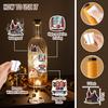 35-100pcs Nordic Charming Stickers Scrapbooking Stickers Aesthetic Retro Graffiti Waterproof Stickers For Planner Diary Decor
