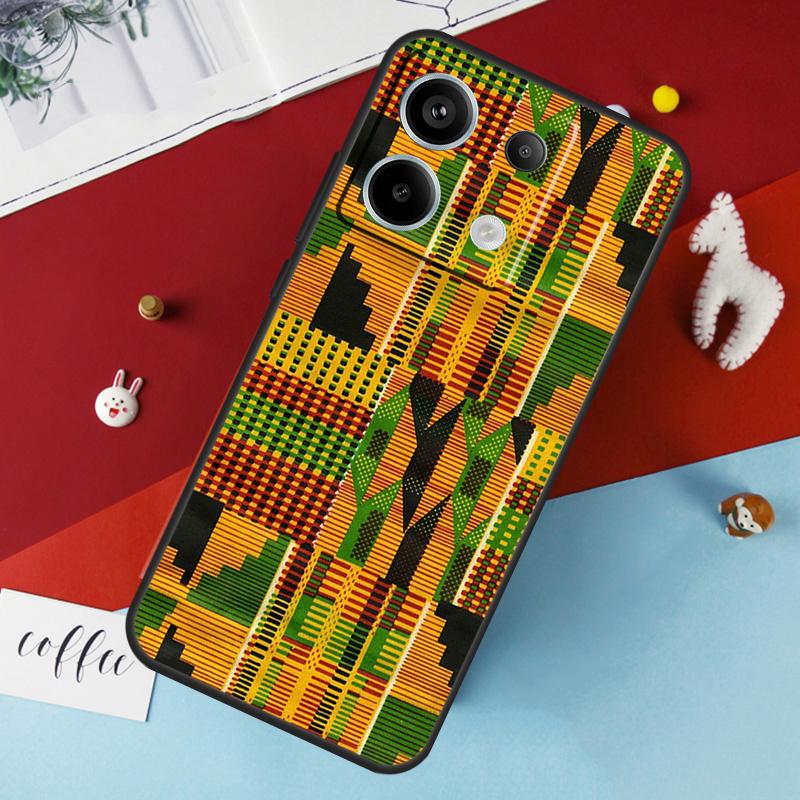 African Wax Print Design Case For Xiaomi Redmi Note 14 Pro 13 12 11 10 15 Pro Plus Redmi 15 14C 10C 12C 13C 15C Cover