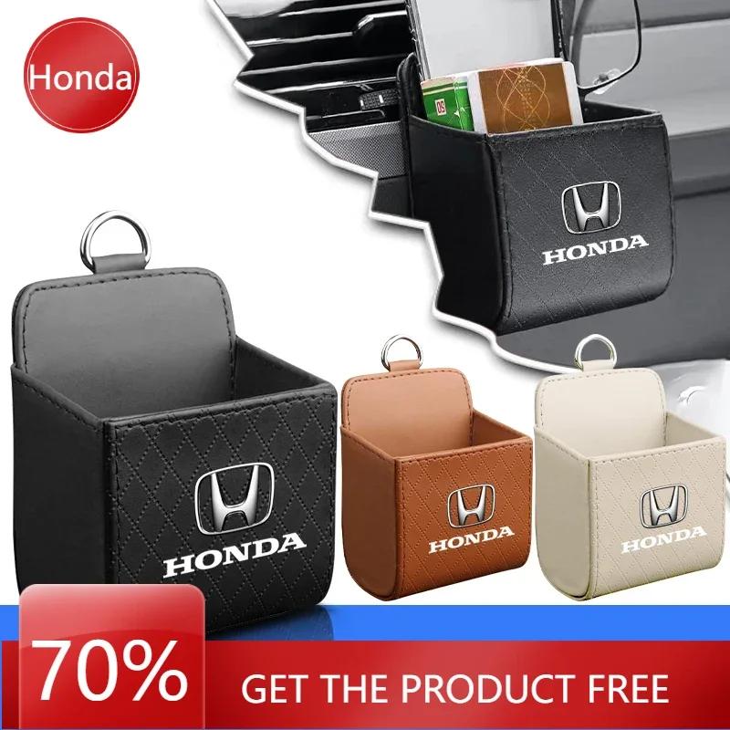 Auto Heiß FIT Auto Lüftungsschlitz Aufbewahrungsbox Handy Brillen Organizer Auto Zubehör Für Honda Civic Mugen Accord Odyssey JAZZ CRV Fit Hrv