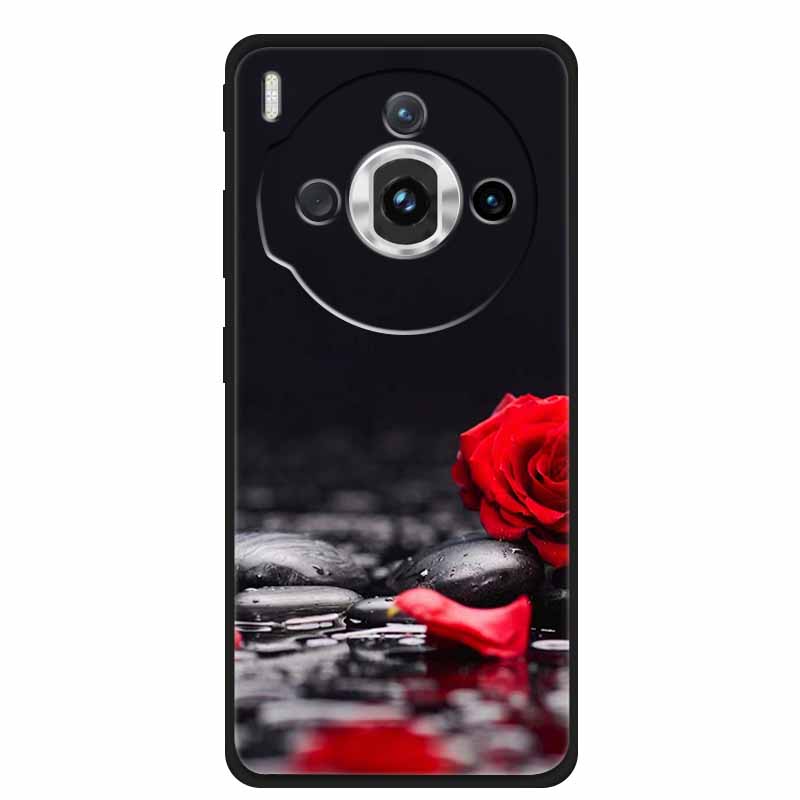 For ZTE nubia Z60S Pro 6.78" Case TPU Soft Black Silicone Painted Cute Cat Starry Cover for Nubia Z60S Pro Luxury Animals Funda
