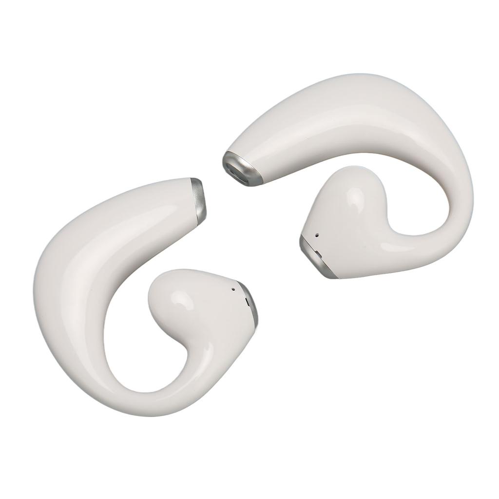 Language Translator Earbuds Smart Noise Reduction Supports 144 Languages Bluetooth 5.3 Translator Earphones White