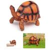 Simulation Turtle Model Realistic Tortoise Figurine Miniature Animal Educational Toy Home Office Desktop Decoration Ornament