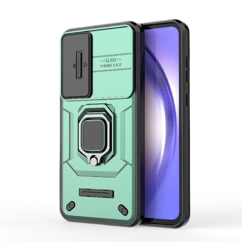 Slide Camera Lens Protector Armor Case For Samsung Galaxy A14 A15 A24 A25 A34 A35 A54 A55  Military Grade Bumpers Ring Cover