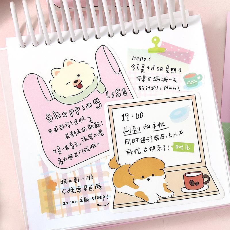 Kawai Stationery NOTE FOR Notes Report Series Cute Cartoon Notebook Writing Message Times Office School Supplies Lovely Memo Pad