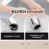 Faucet Aerator - AJW - M22-M24 - Universal - 720° Swivel - Water Saving