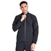 11 Degrees Mens Krypton Logo Full Zip Bomber Jacket