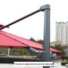 Weierdun 2.5m Outdoor Square Beach Sunshade Umbrella