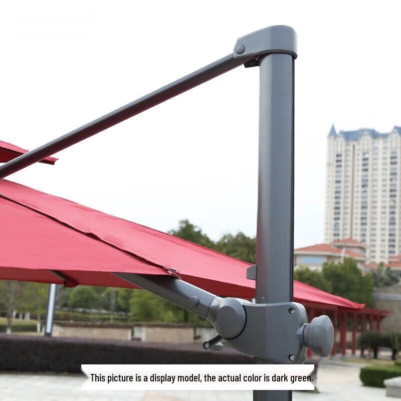 Weierdun 2.5m Outdoor Square Beach Sunshade Umbrella