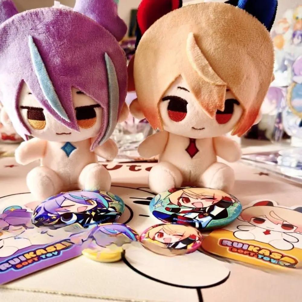 New Anime "Project Sekai" Tenshi Himari Cosplay Doll 20CM Plush Stuffed Body Cute