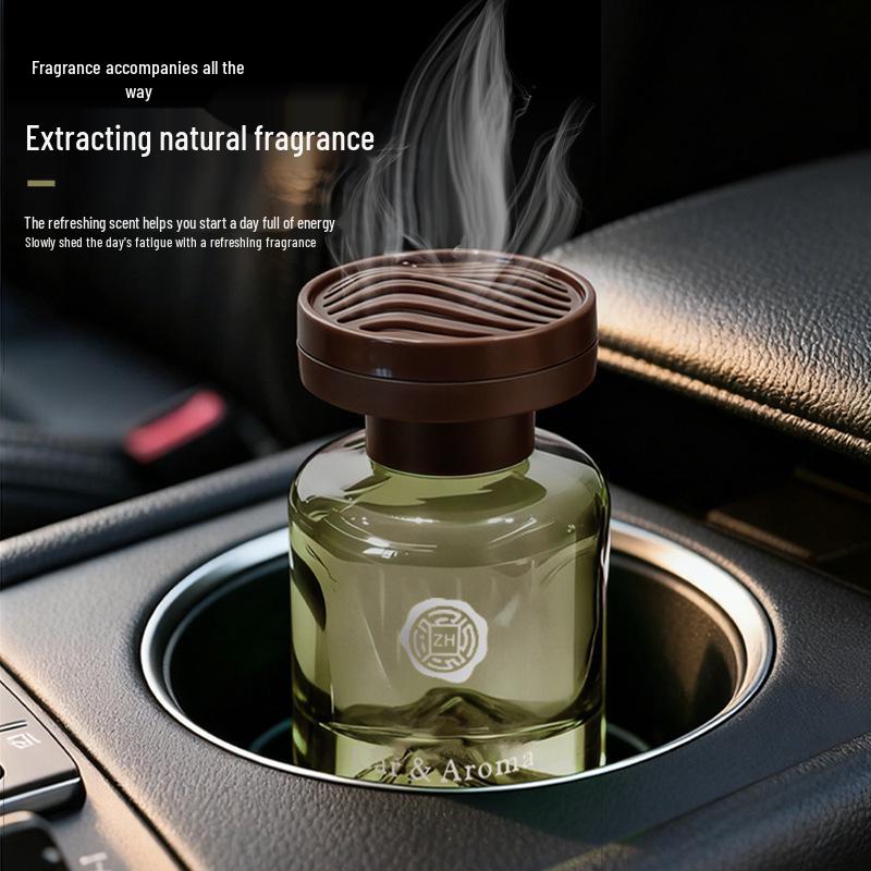 Luxury Car Air Freshener: Long-lasting, High-end Scent for Odor Removal - Ideal for Men and Women.