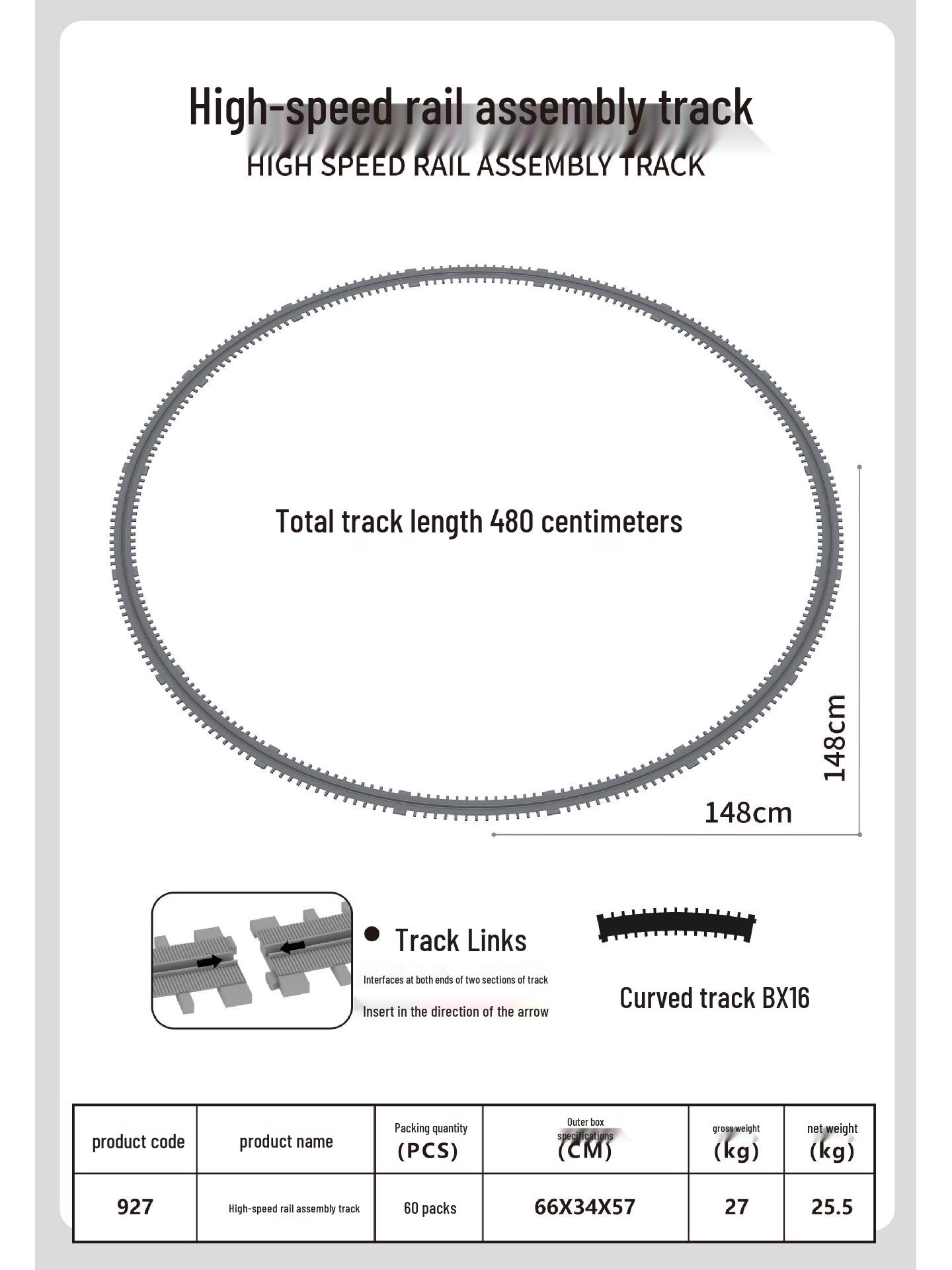 

Модель высокоскоростного электрического поезда из сплава Fuxing Hao: Двухсекционная симуляция гармонии