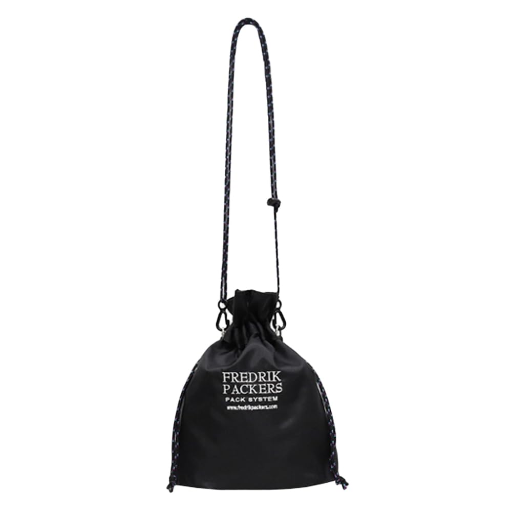 Fredrick Packers 210D PINION POUCH Мини-сумка через плечо на шнурке, Бесплатная, Черный, 221300044BLKFREE