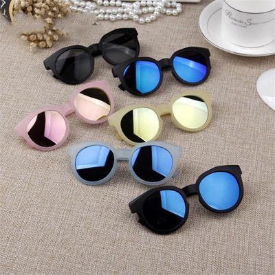 Fashion Children's Sunglasses Colorful Reflector Boy Girl Baby UV400 Goggles Sun Protection Glasses