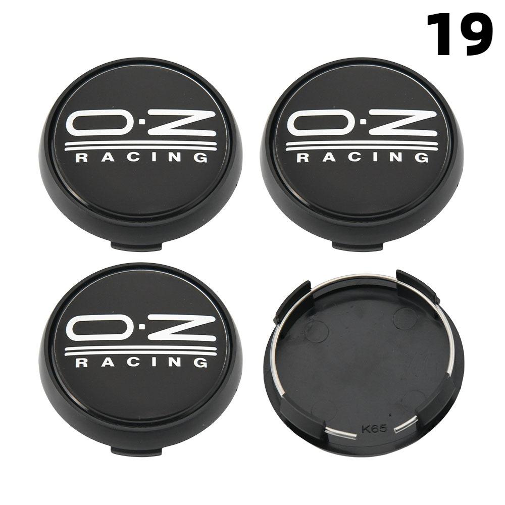 1Set/4PCS OD 65MM & OD 68MM Cap For Rims OZ Logo Wheel Center Cap Sport Car Wheel Cover Hub caps
