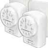 KOZUMUWAN Outlet Timer, 11-hour, 15-minute Increments, Dial Timer, 1500W, Automatic Power OnOff, Easy Operation, Energy Saving Measure