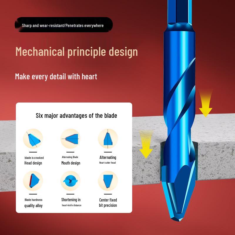 Tiangong Super Hard Tile & Concrete Drill Bit with Eccentric Tilt Head