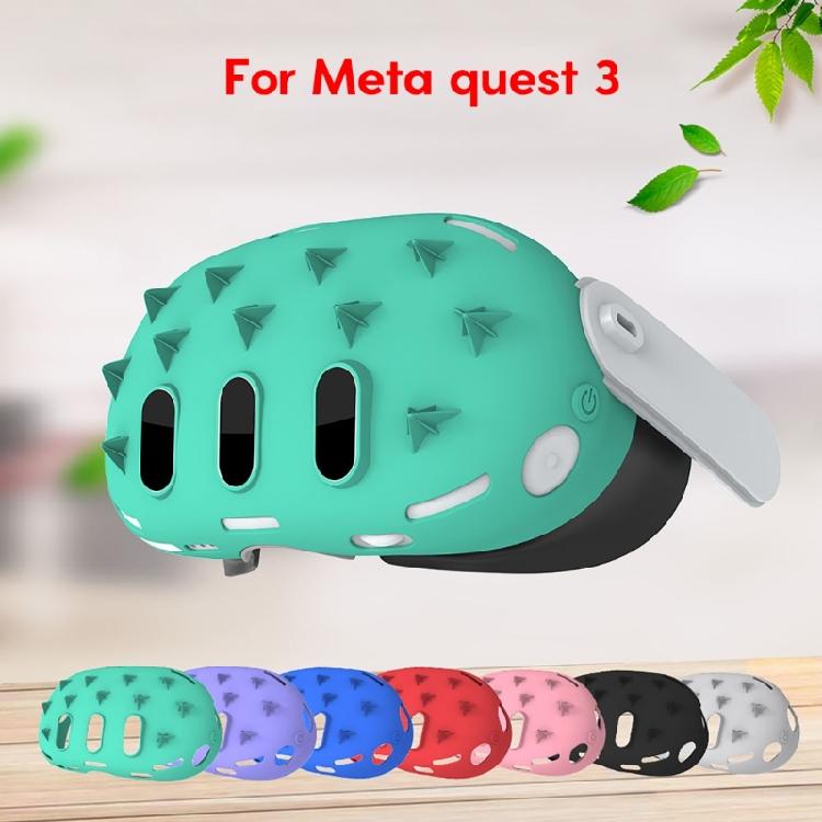 Stylové silikonové kryty pro headset Quest3 Odolné proti nárazu, Protiskluzový úchop
