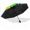 Windproof Folding Umbrella, 8‑Rib Auto Open Close Numberblocks Umbrella for Rain Sun Protection