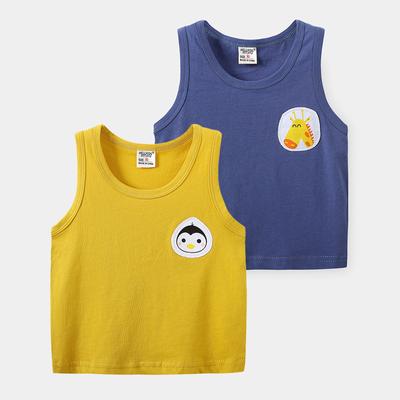 Nuovo ragazzo senza maniche gilet T-shirt estate vestiti per bambini bambino sottile estate bambini top