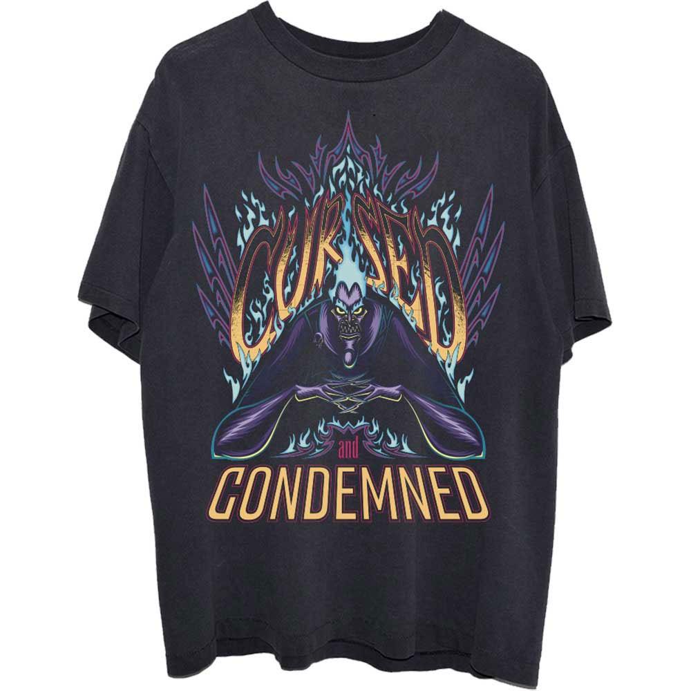 Men s Disney Hercules Hades Cursed T-shirt Large Black S