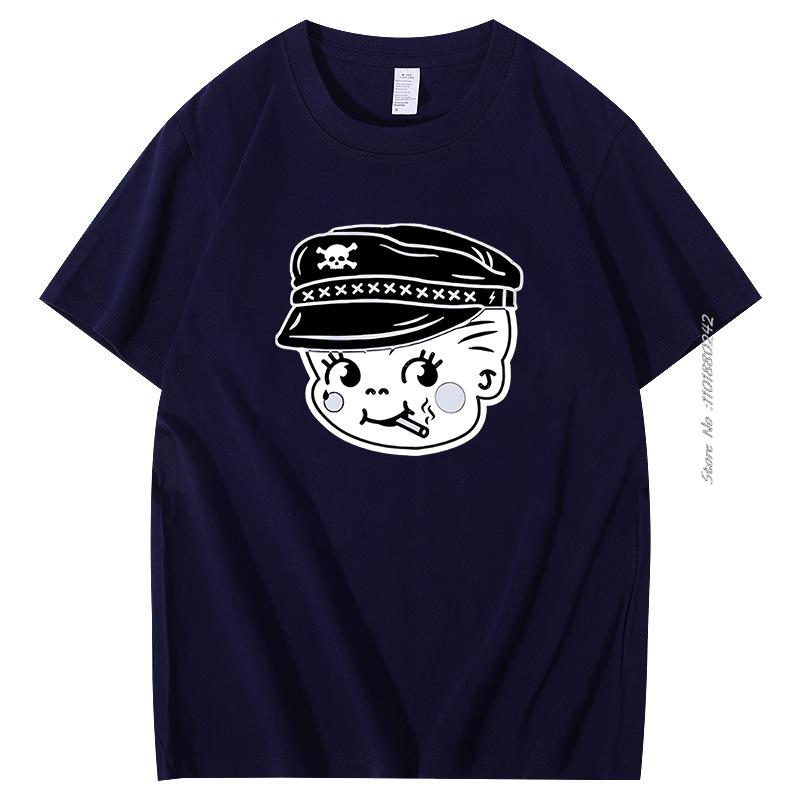 Summer Cotton Tshirt Unique Style Men Tshirt The Bad Kewpie Graphic T Shirts Streetwear Short Sleeve Tshirts Mens Clothes