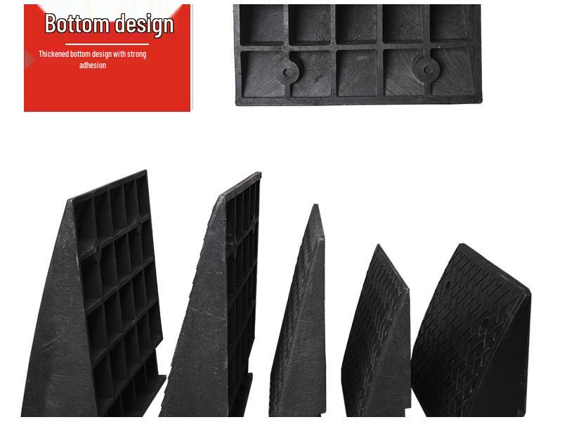 Rubber Curb & Threshold Ramp Mat for Home and Car 