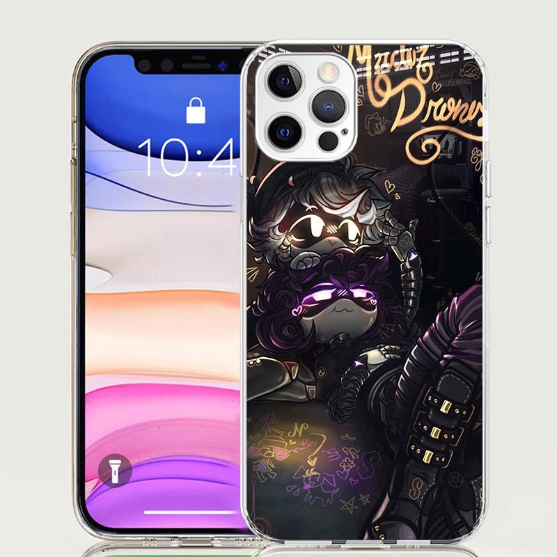 Custodia per Telefono Gioco M-Murder D-Drones Per iPhone 17 Air 16 15 Plus 11 14 Pro Max 13 Mini 12 7 8 + SE Pattern Art Copertura Personalizzata 17