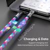 Phone Lanyard Charger Cable 240W Fast Charging Type C to Type C Wire Nylon Weaving with Zinc Alloy Lock Anti Theft