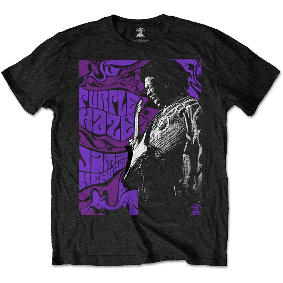 Jimi Hendrix - Purple Haze - Black t-shirt XXL